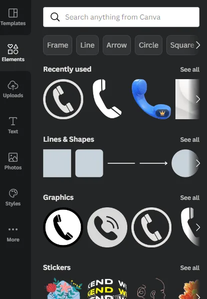 add icons