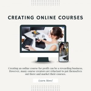 Black Professional Online Course Instagram Post