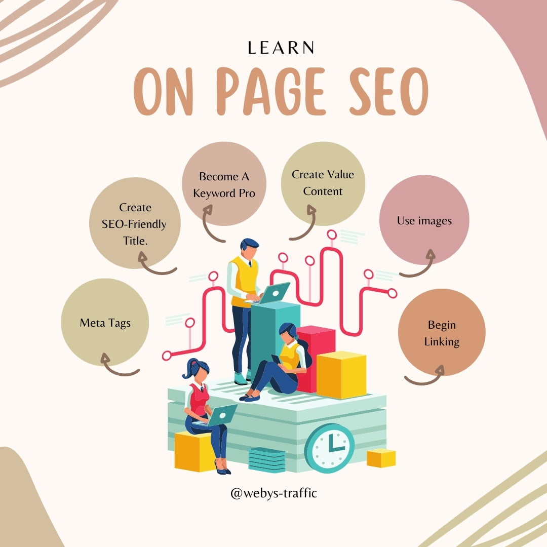 Colorful Step To Learn Seo List Instagram Post