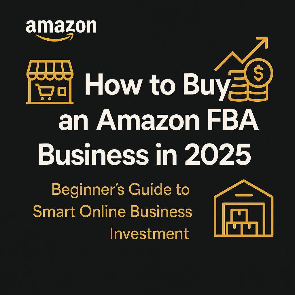 Buy Amazon FBA business in 2025 – featured image for blog post